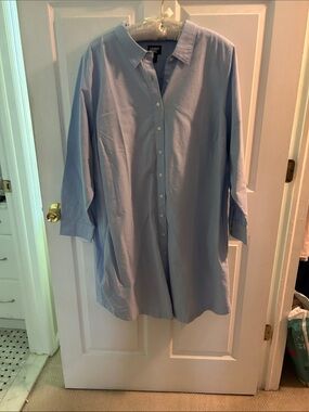 Lands' End Light Blue Dress